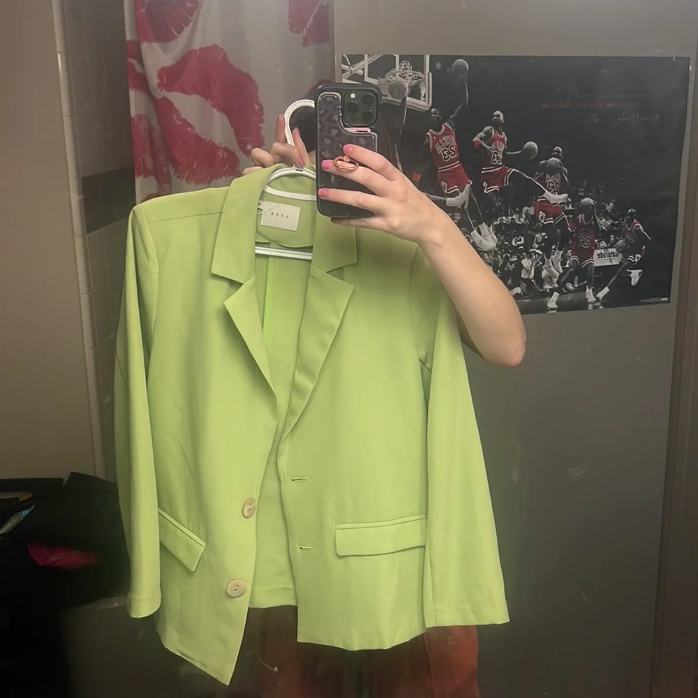 neon blazer - Picture 3 of 3
